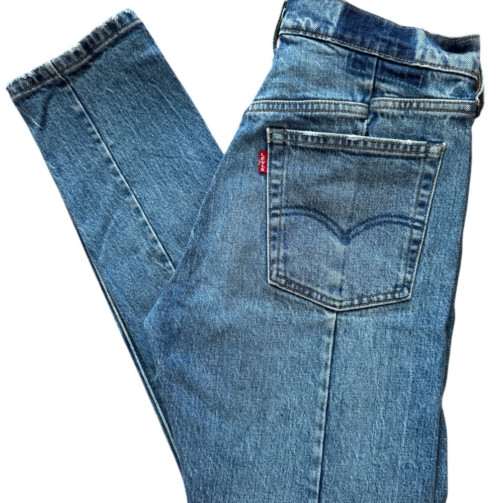 Levi’s Altered 501 Skinny Denim Women’s Jeans Size 26‎ W 28 L Red Tab Western